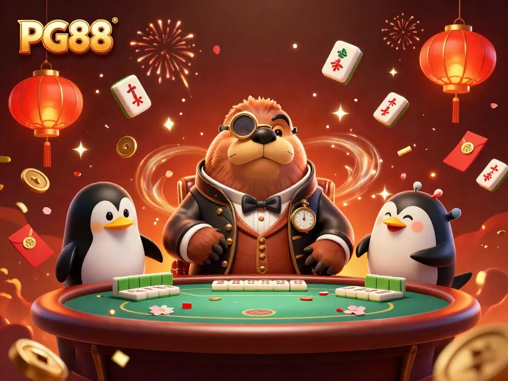 Experience PG88's vibrant underwater casino world with delightful characters and festive elements.