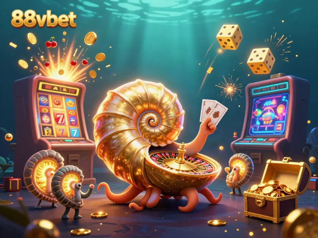 Engage with 88vbet's dynamic casino scene showcasing thrilling jackpots and vibrant symbols.