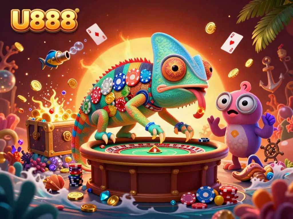 Immerse in the vibrant casino world of U888 where colors and fortune collide.