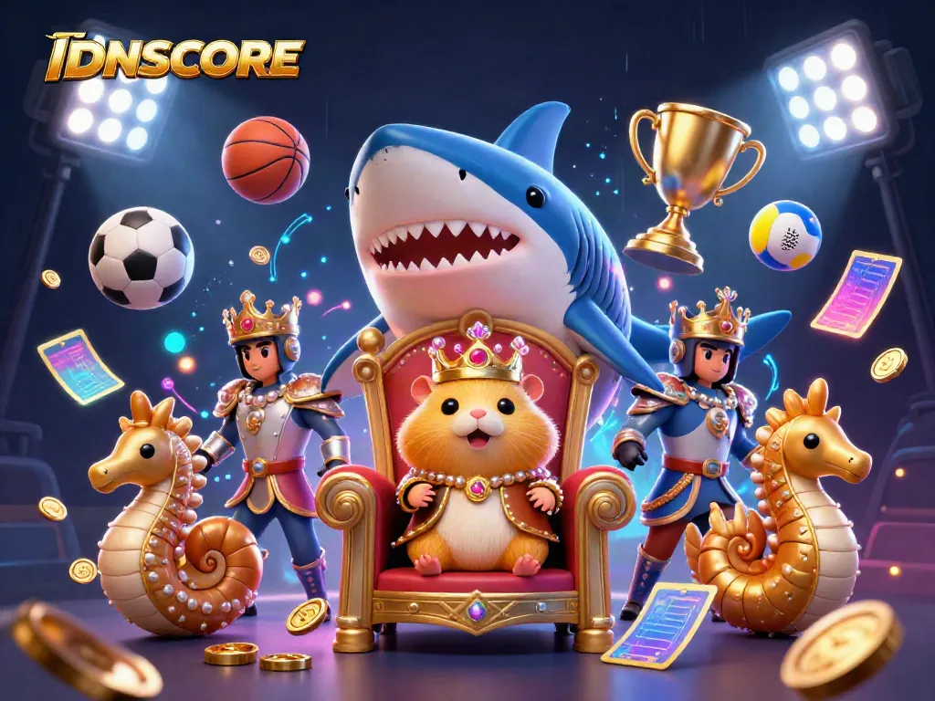 IDNSCORE platform offers thrilling sports betting experiences with vibrant gameplay elements.
