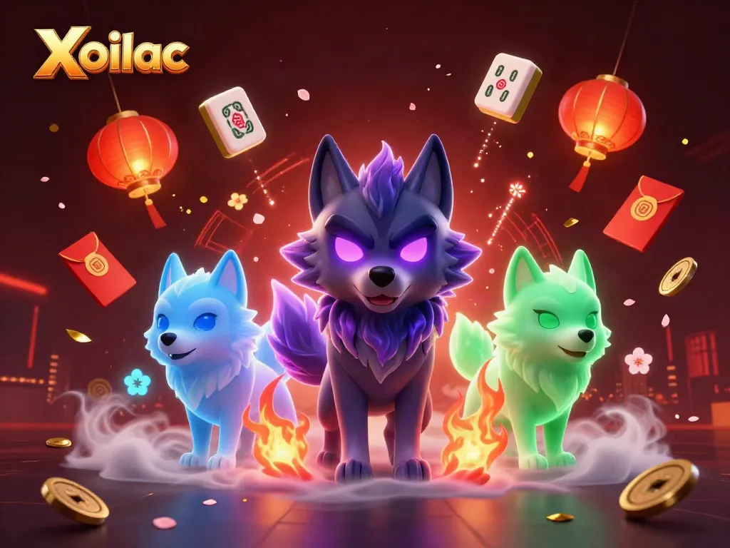 Xoilac offers thrilling online casino experiences with animated gambling elements and vibrant colors.